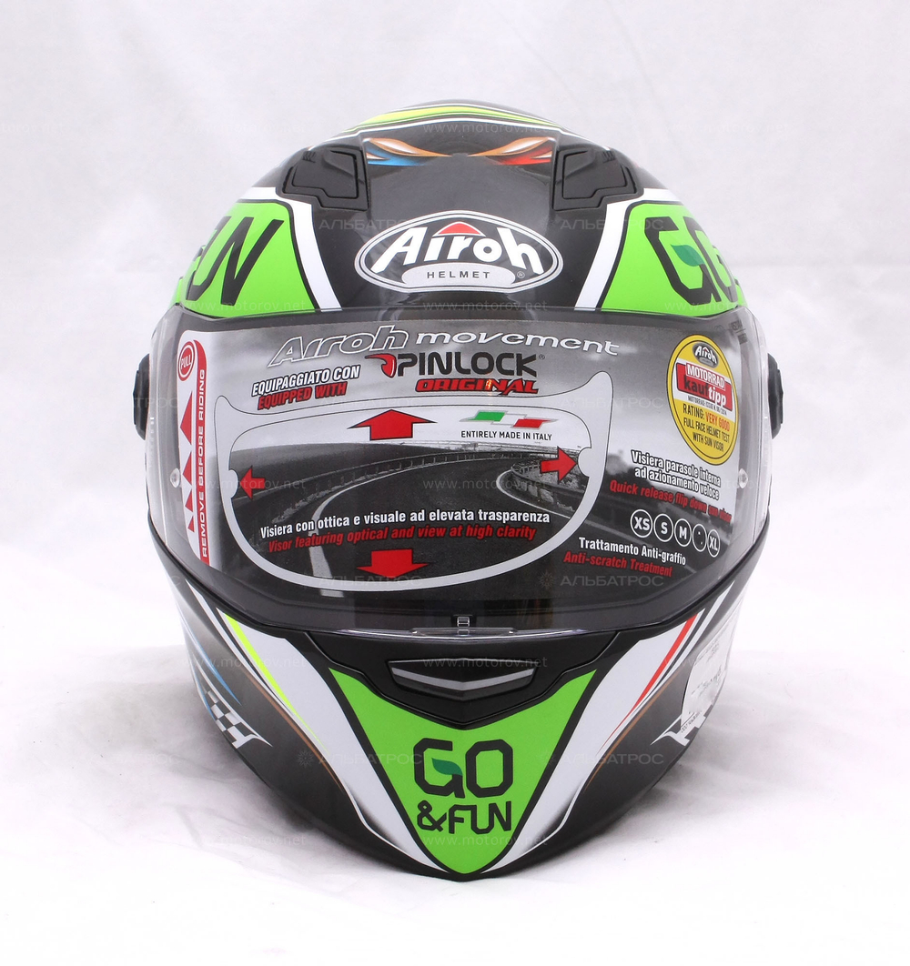 Мотошлем Airoh Movement Go & Fun