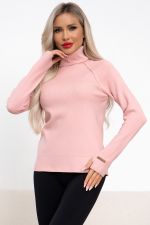 Джемпер кашемировый (розовый) Дж11-262/3 Nikol