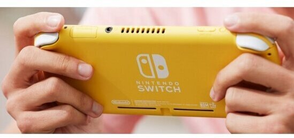 Игровая приставка Nintendo Switch Lite 32 ГБ HDD, без игр, желтый