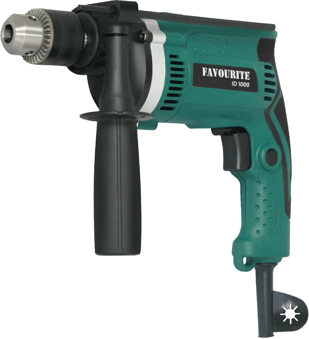 Дрель ударная FAVOURITE ID 1000 1000Вт, 0-3200об/мин, 13,16,25мм FAVOURITE(103111000)
