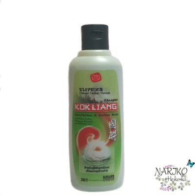 Шампунь Kokliang натуральный травяной против выпадения волос, 200 мл.