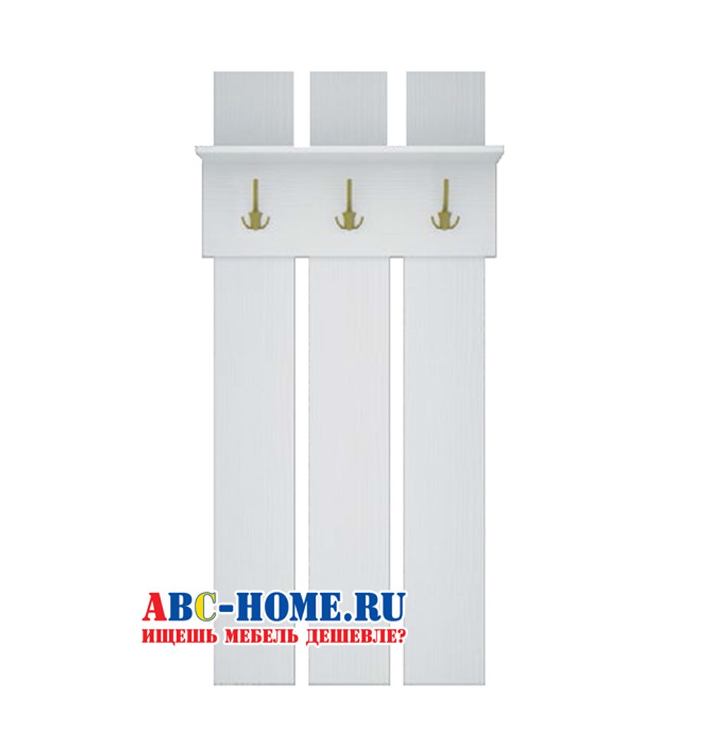 Панель под вешалки "Александрия" ПА-02 (бодега светлая)