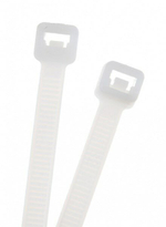 ХОМУТ REXANT НЕЙЛОНОВАЯ 350X4,8ММ БЕЛАЯ (100 ШТ/УП) 07-0350