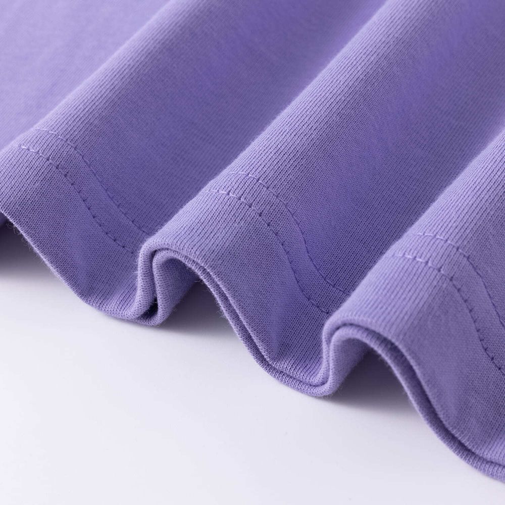 Футболка Ymkashix Logo Face фиолетовая