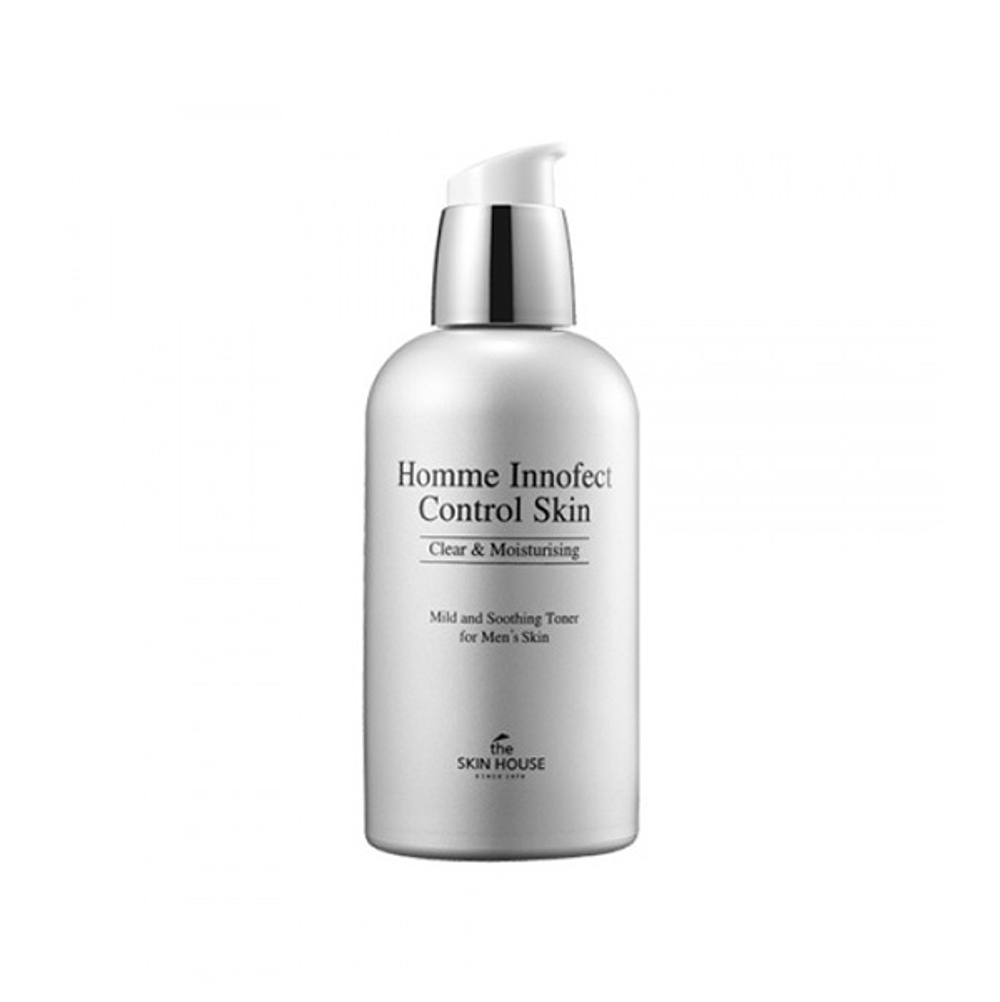 Тонер мужской матирующий для сухой кожи The Skin House Homme Innofect Control Skin 130мл