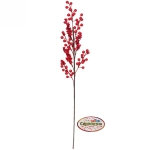 Ветка хвойная «Ягодки» , 80 см