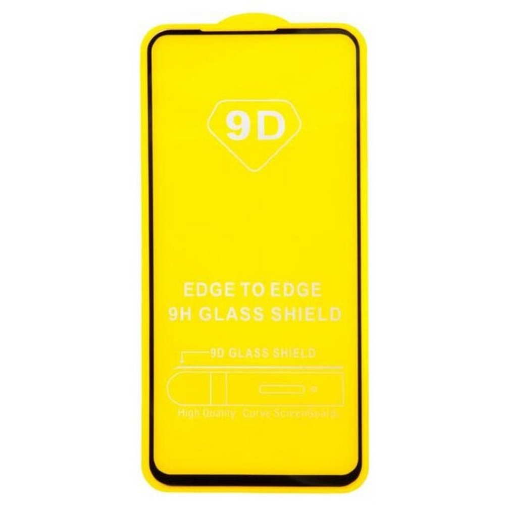 Защитное стекло Samsung A21 (черный) 9D тех.упаковка