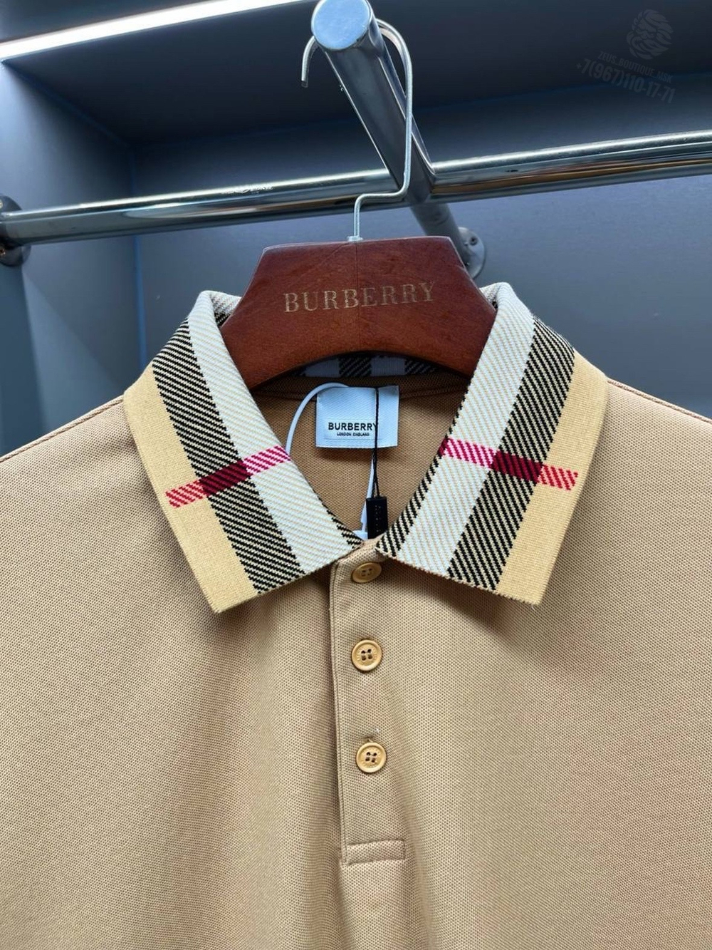 Поло Burberry