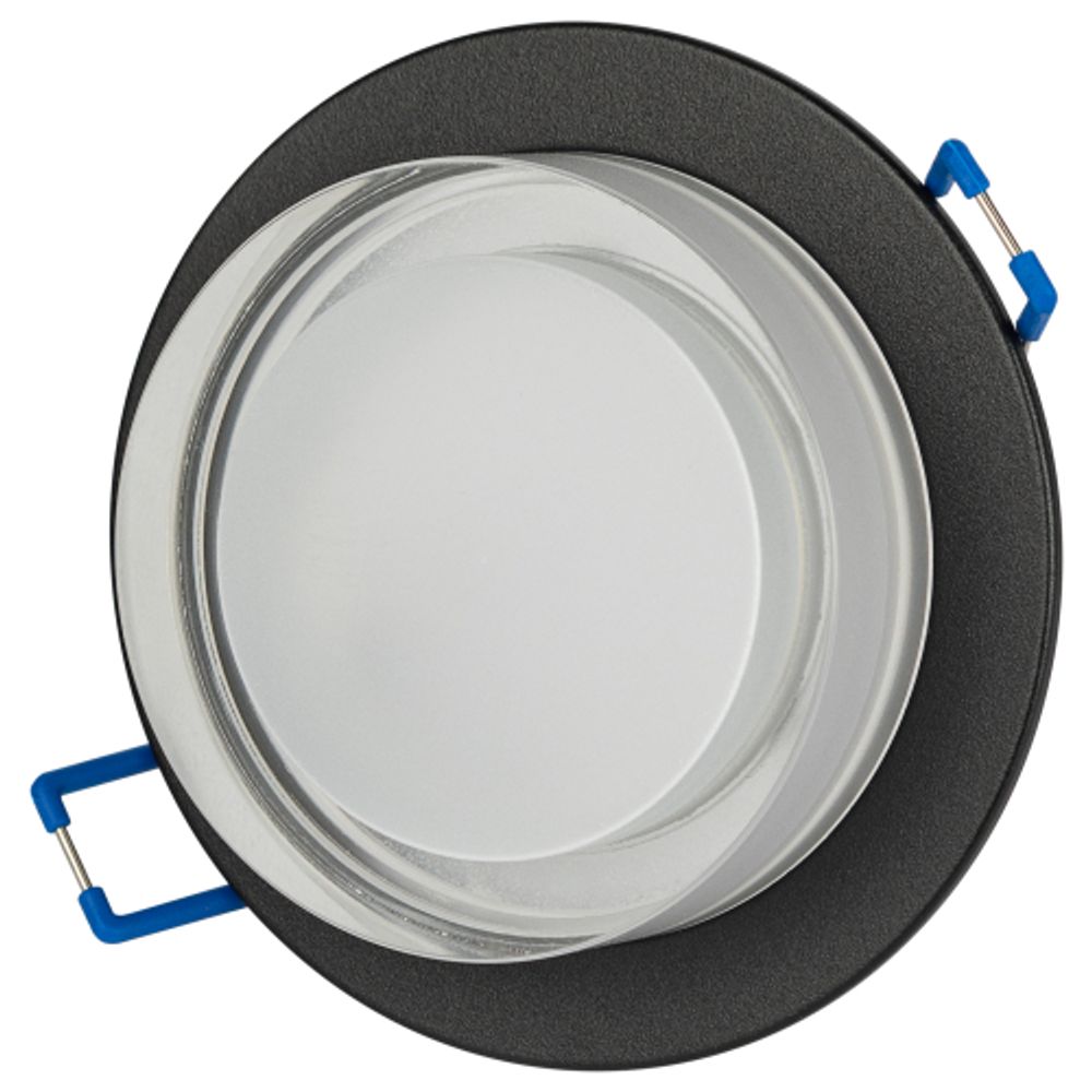 Встраиваемый светильник декоративный ЭРА DK107 BK MR16 GU5.3 черный