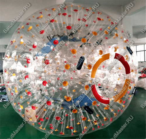 Зорб ТПУ "Улей", усиленные сиденья, диаметр 3 м