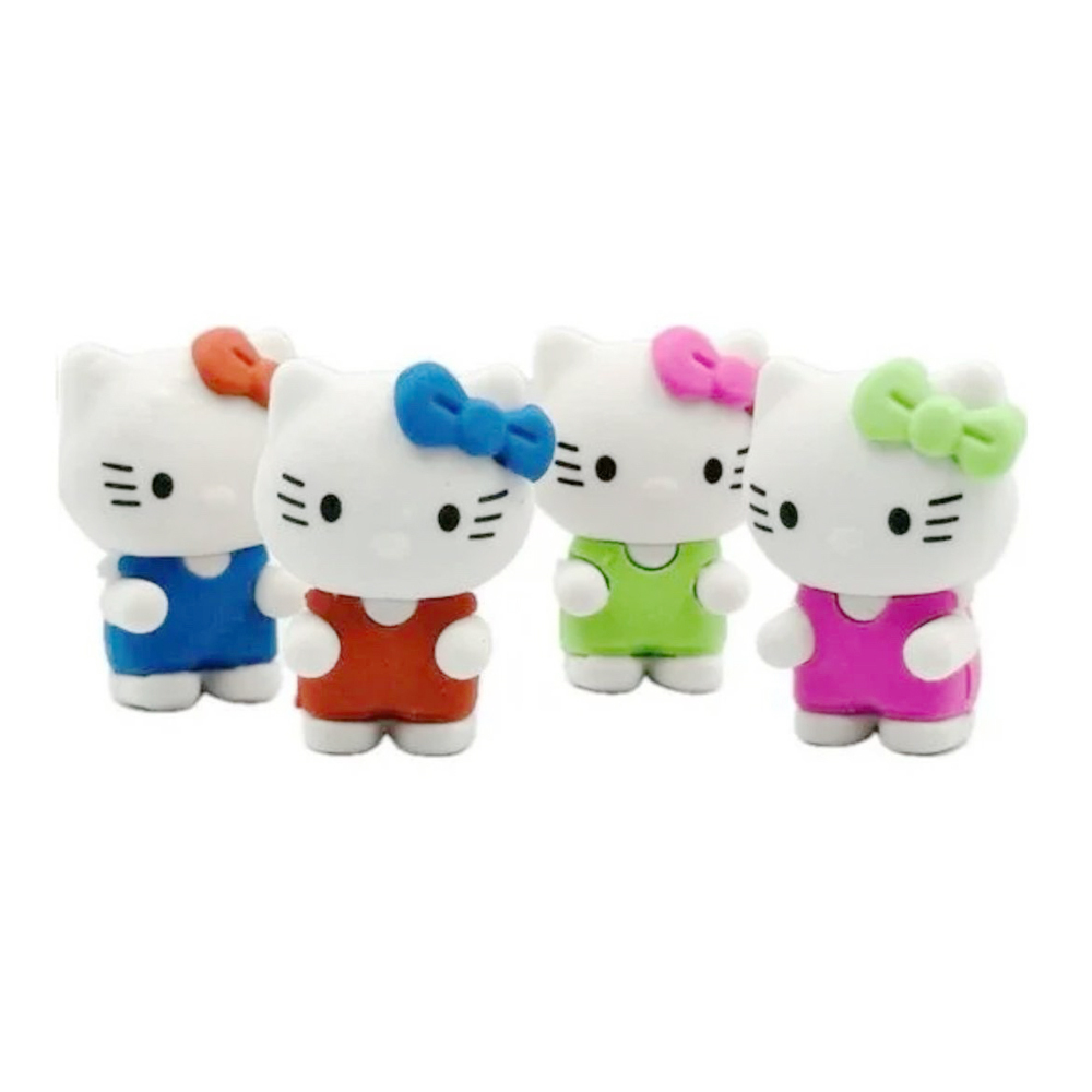 Ластик Qihao, фигурный, разборный, серия "Kitty", цветной корпус