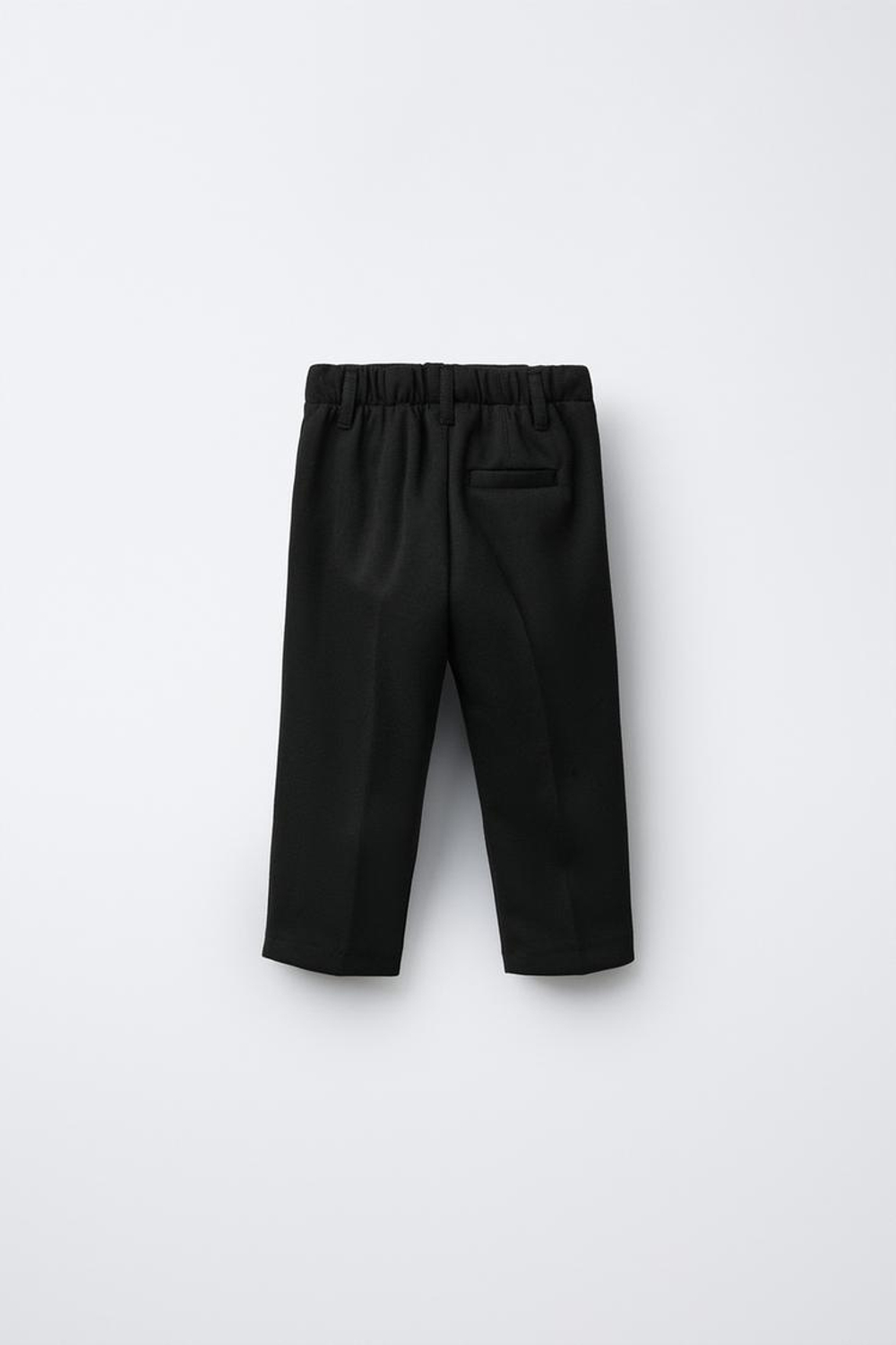 ZARA КОСТЮМНЫЕ БРЮКИ COMFORT, ЧЕРНЫЙ