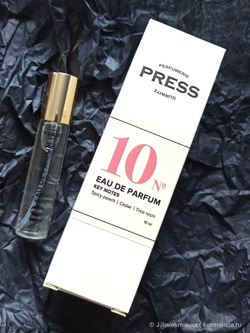 Парфюмированная вода PRESS GURWITZ PERFUMERIE №10