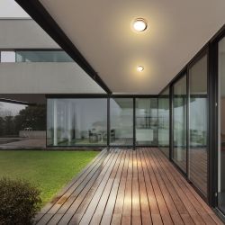 WL25 Подсветка ЭРА Декоративная подсветка GX53 MAX 13W IP44 хром/белый | Настенная подсветка