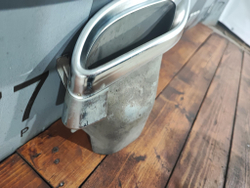 Насадка глушителя левая AMG Mercedes C W205 14-18 Б/У Оригинал A2054900300