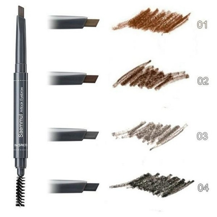 Карандаш для бровей  2 Saemmul Artlook Eyebrow 02. Deep Brow 0,2гр