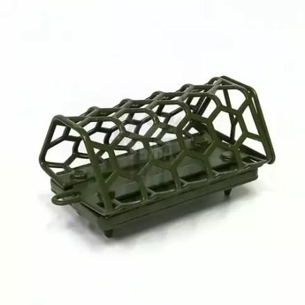 Кормушка карповая средняя 60х40мм "горох" глухая 100,120г черепаха