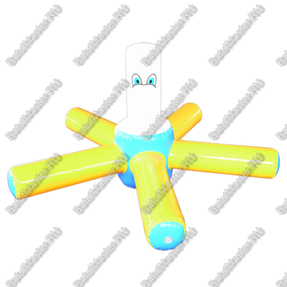 Элемент аквапарка «Морская звезда 2» 2,3*2,3*1,2