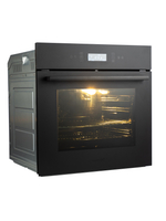 Духовой шкаф электрический встраиваемый MBO 6711W-NMT (BLACK) черный нано- матовое стекло, 70л, 11 режимов, до 250 Со (MACBI)
