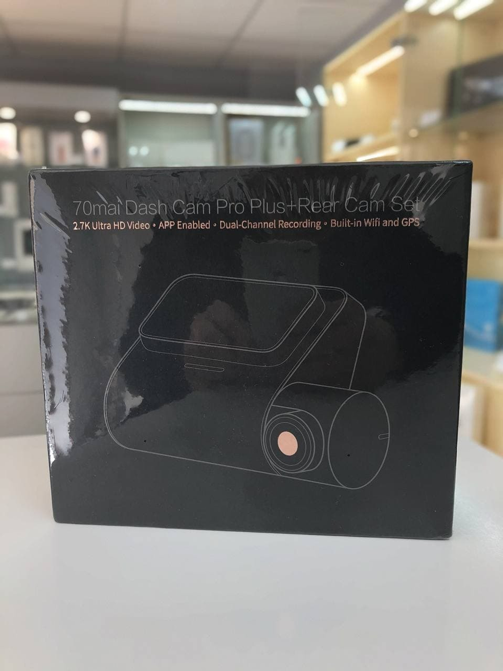 Видеорегистратор Xiaomi 70Mai Dash Cam Pro Plus (A500s)  с камерой заднего вида