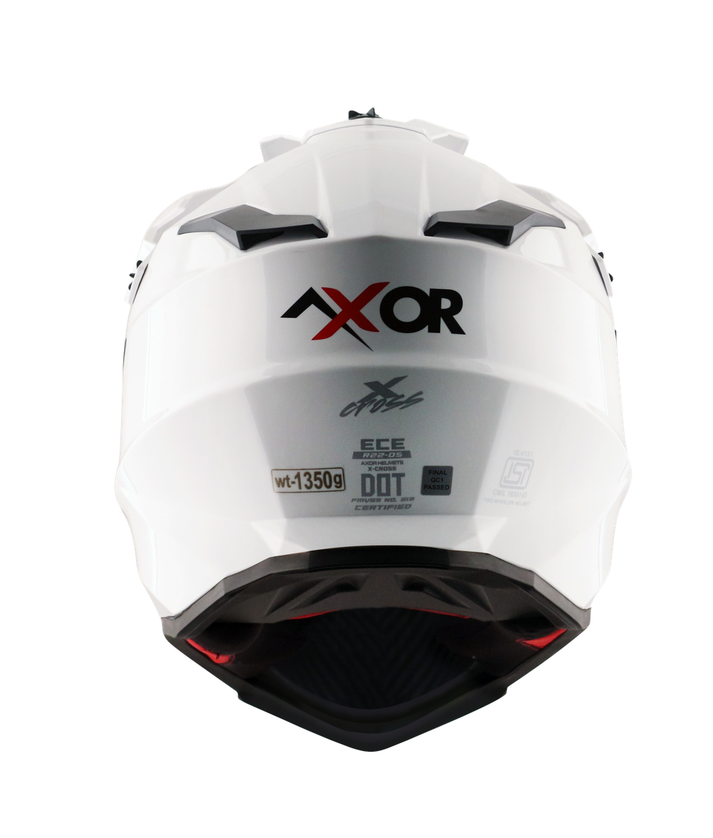Шлем AXOR X-CROSS SC, цвет белый (XL)
