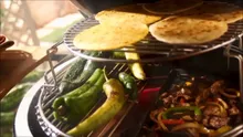 Решётка мультиуровневая стальная для гриля Big Green Egg XL