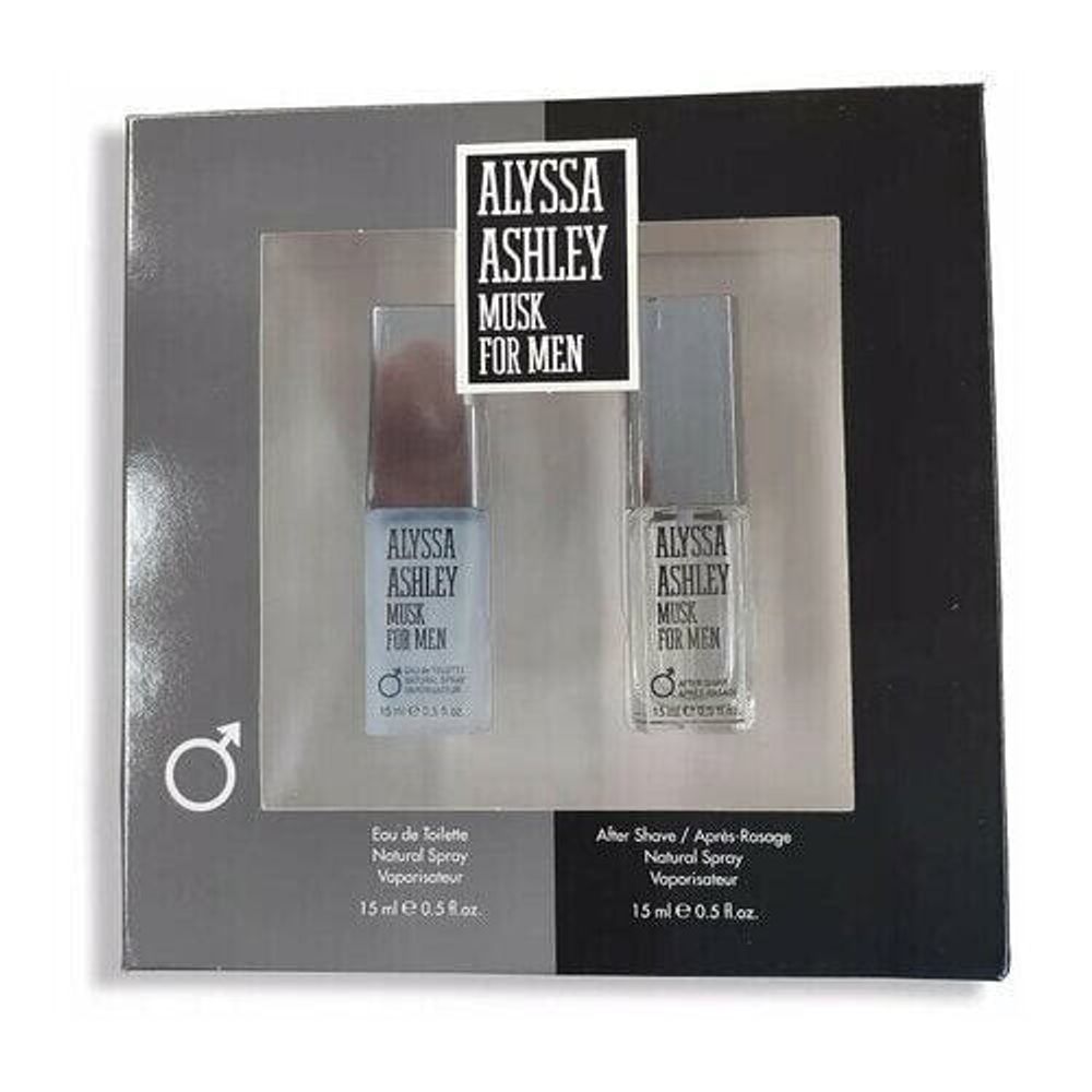Alyssa Ashley Musk for Men Парфюмерная вода и туалетная вода набор осень