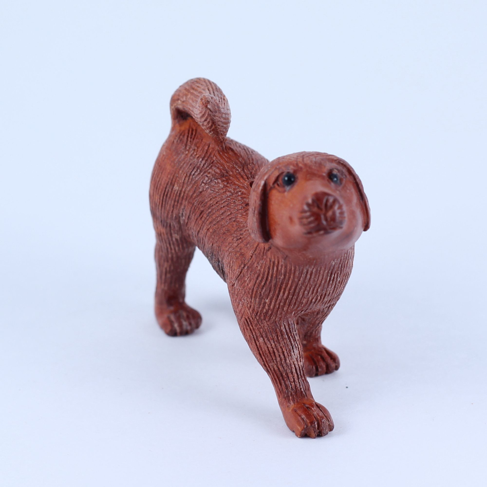 Нэцкэ Игривая собака