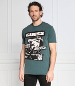 футболка ss bsc guess music poster GUESS - зеленый(M3RI39 KBDL0)
