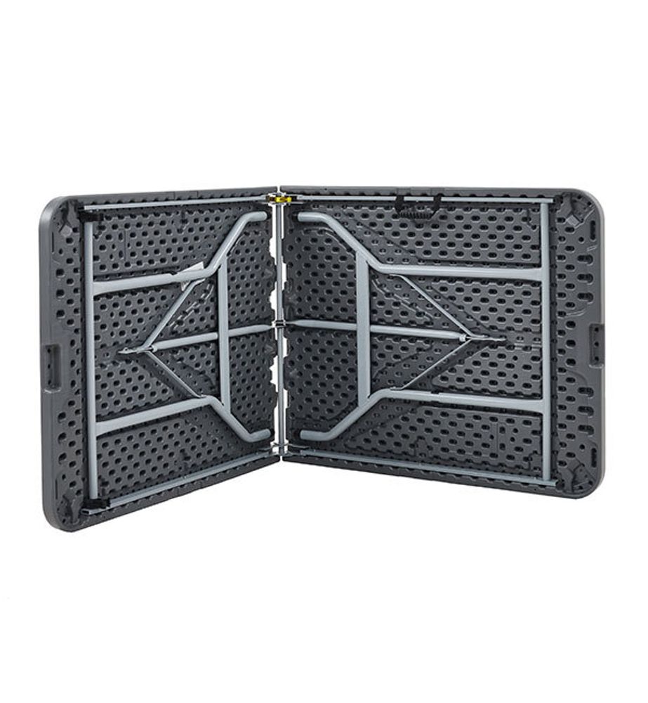 Стол-книжка пластиковый разборный серый