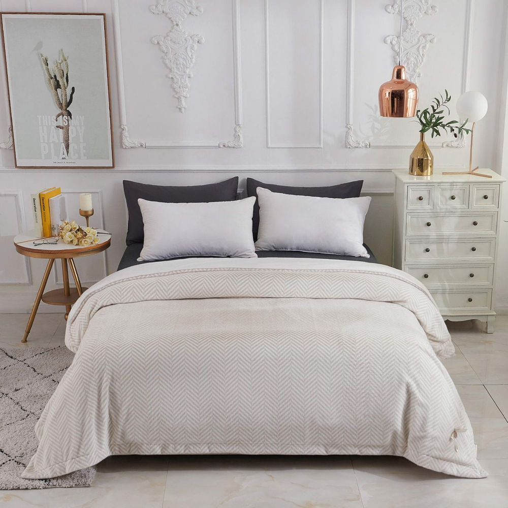 Плед 220х240 Sofi De MarkO Флоренс бежевый