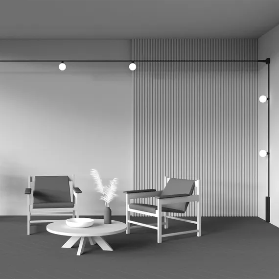 Трековый светильник Луна / Luna Elasity 3000К 5Вт 360° Technical tr171-1-5w3k-wb