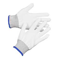 Перчатки из полиэфира NL16NO белые