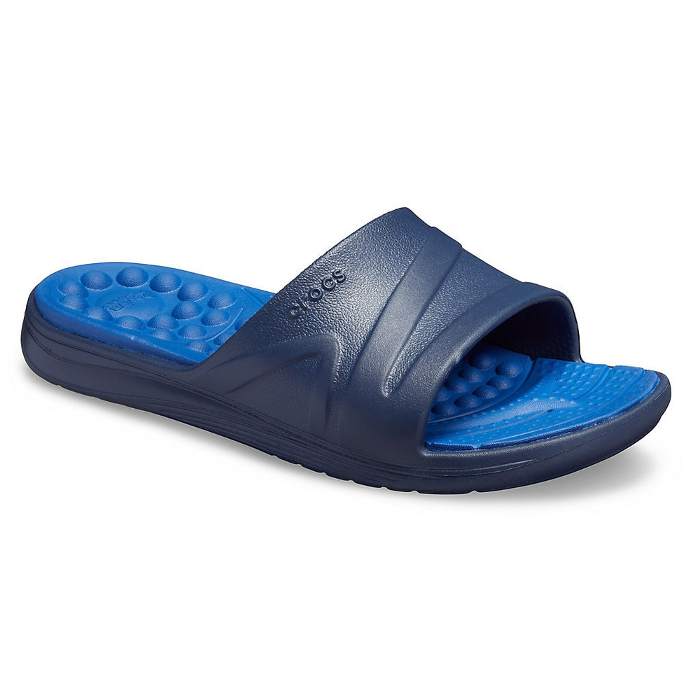 Шлепанцы Crocs Reviva Slide Navy/Blue Jean