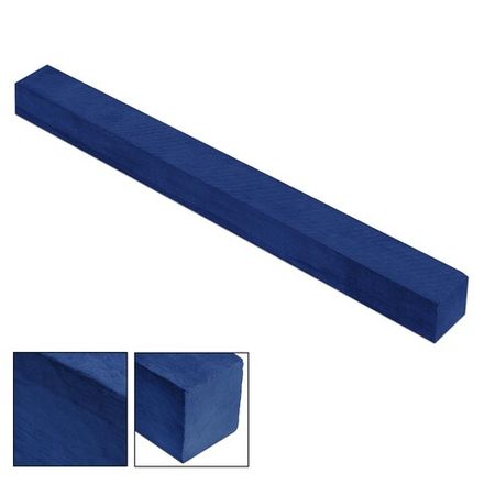 Заготовка для кия синяя 40x40x800mm