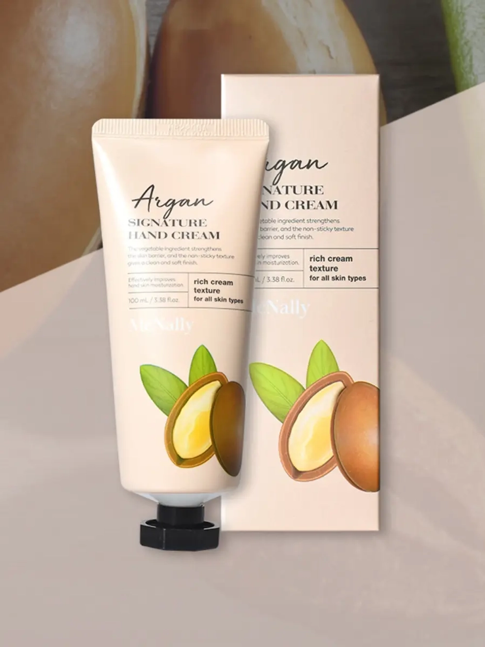 MCNALLY - КРЕМ ДЛЯ РУК С МАСЛОМ АРГАНЫ ARGAN SIGNATURE HAND CREAM, 100 МЛ
