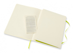 Блокнот Moleskine Classic Soft (QP621C2) XLarge 190х250мм 192стр. линейка мягкая обложка лайм