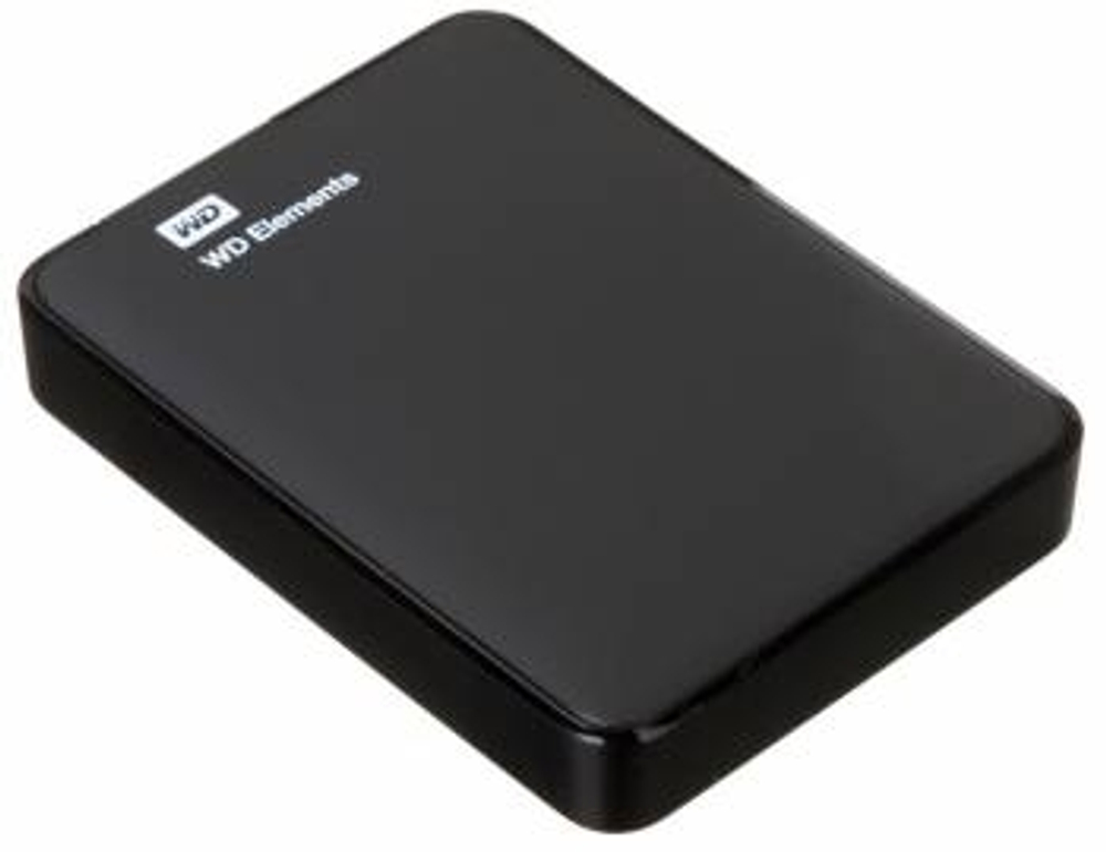 Внешний жесткий диск USB3.0 2.5" 2.0Тб WD Elements Portable (WDBU6Y0020BBK-WESN)