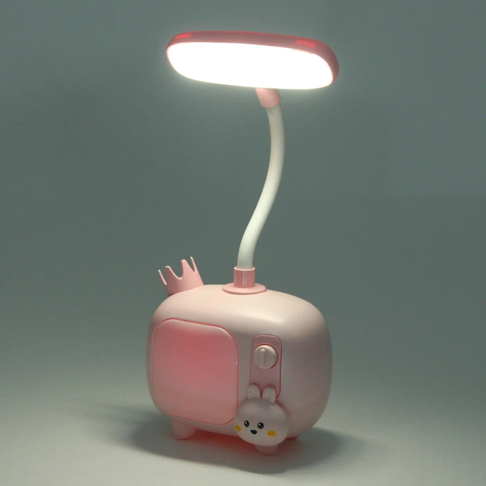 Настольная лампа «Sweet - TV time» LED, USB 0.6-4.2W 5V, Розовый