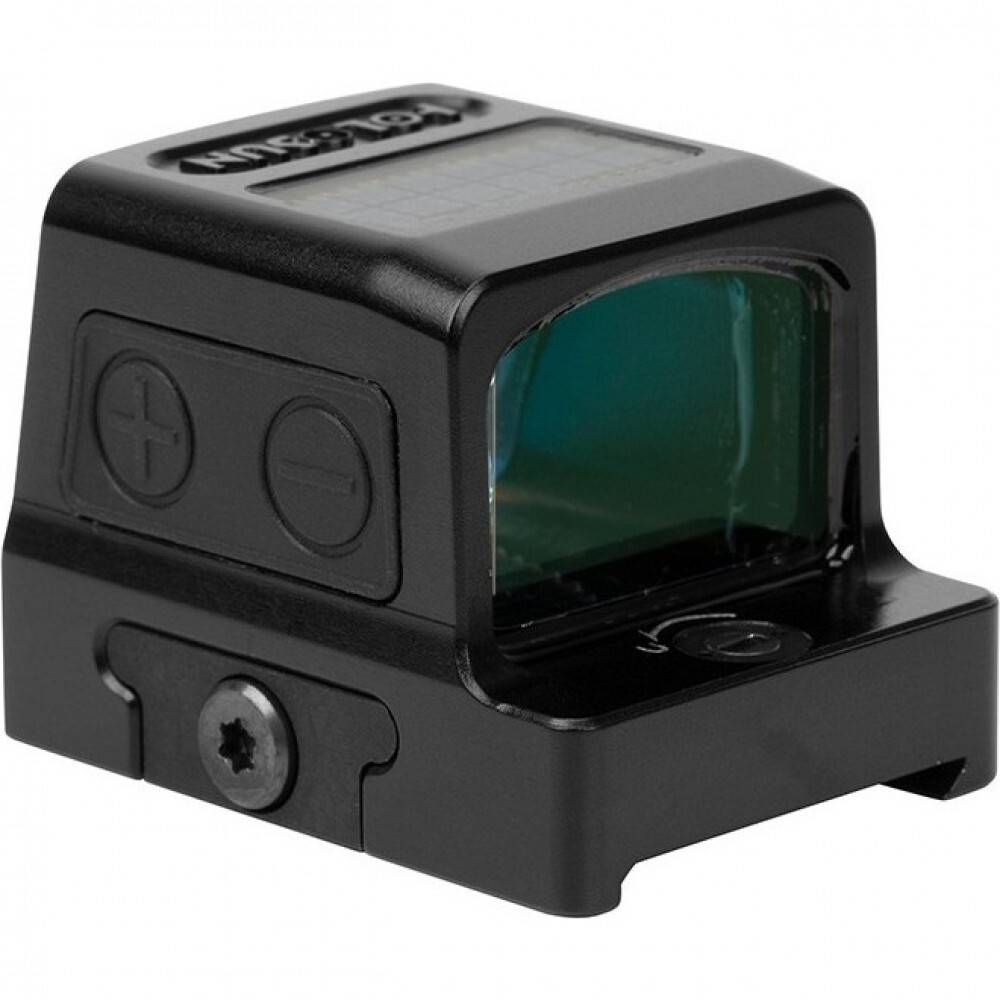 Коллиматорный прицел HOLOSUN ELITE HE509T-GR X2 (закрытый, 2 МОА, 3 метки зеленые, вивер, титан)