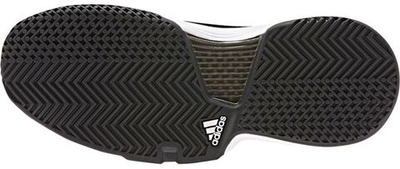 детские Кроссовки теннисные Adidas SoulCourt xJ - core black/white/tech ink