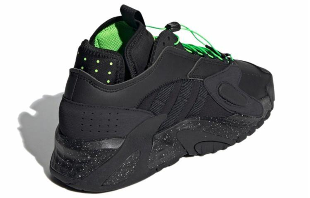 Кроссовки Adidas Originals Streetball 'Black Solar Green'