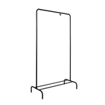 Вешалка гардеробная Радуга 1 арт.ВНП 298 Ч (черный)