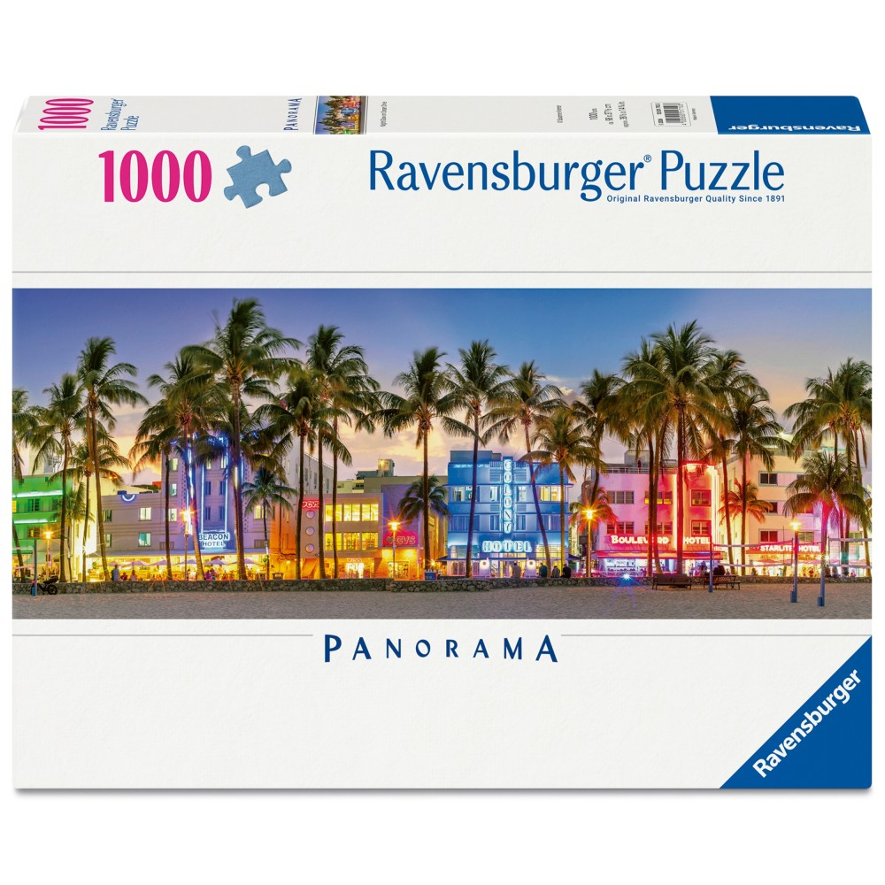 Пазл Ravensburger 017103 Панорама Пляж и неон 1000 элементов 017103 — фото 1