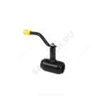 Кран шаровой сталь 09Г2С Ballomax КШТ 60.100 Ду 25 Ру40 ВР L=90мм BROEN КШТ 60.100.025.А.40