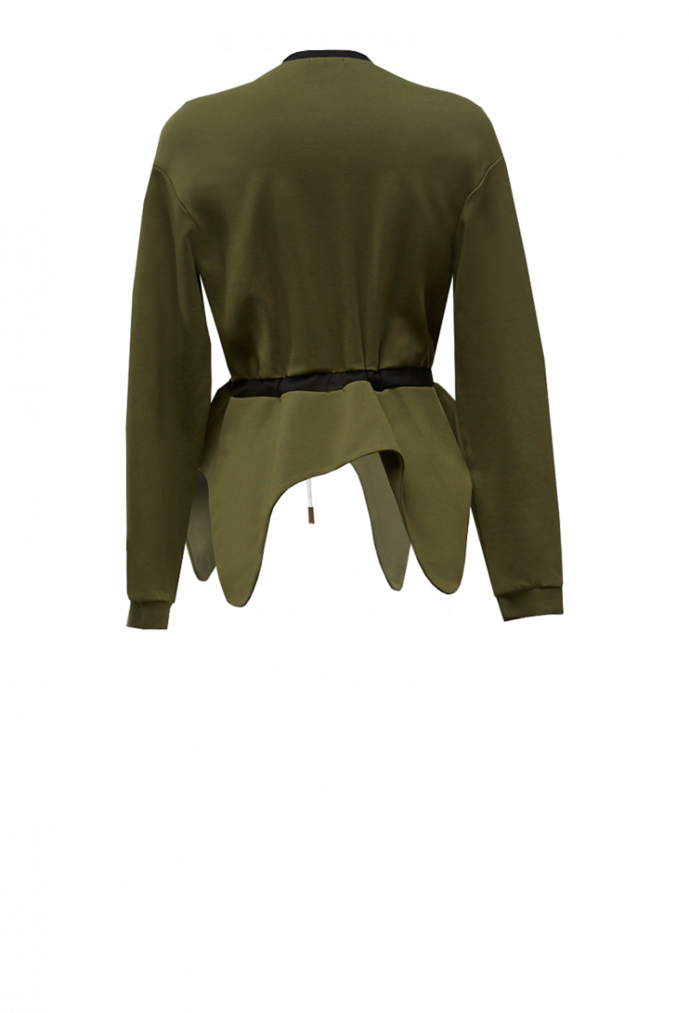 Свитшот на завязках хаки 19-03-20FW
