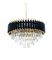 Подвесная люстра Lumina Deco Funneli LDP 6003-500 BK+F.GD