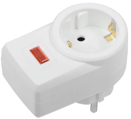 Фильтр сетевой 1-м 16А IP20 СФ-01 2P+PE бел. IEK WFP10-16-01-K01