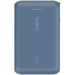 BELKIN 10k PD20w Integrated USB-C Cable Power Bank, Blue