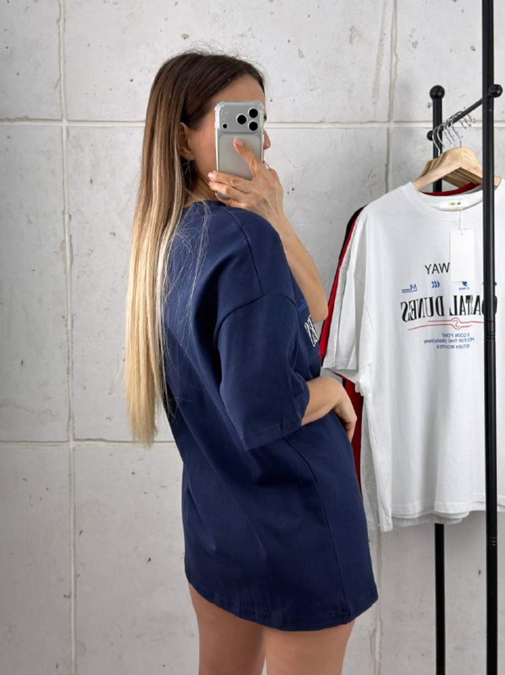 Футболка женская артикул 703 цвет "синий"